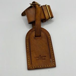 Louis Vuitton Luggage Tag & Poignet Set